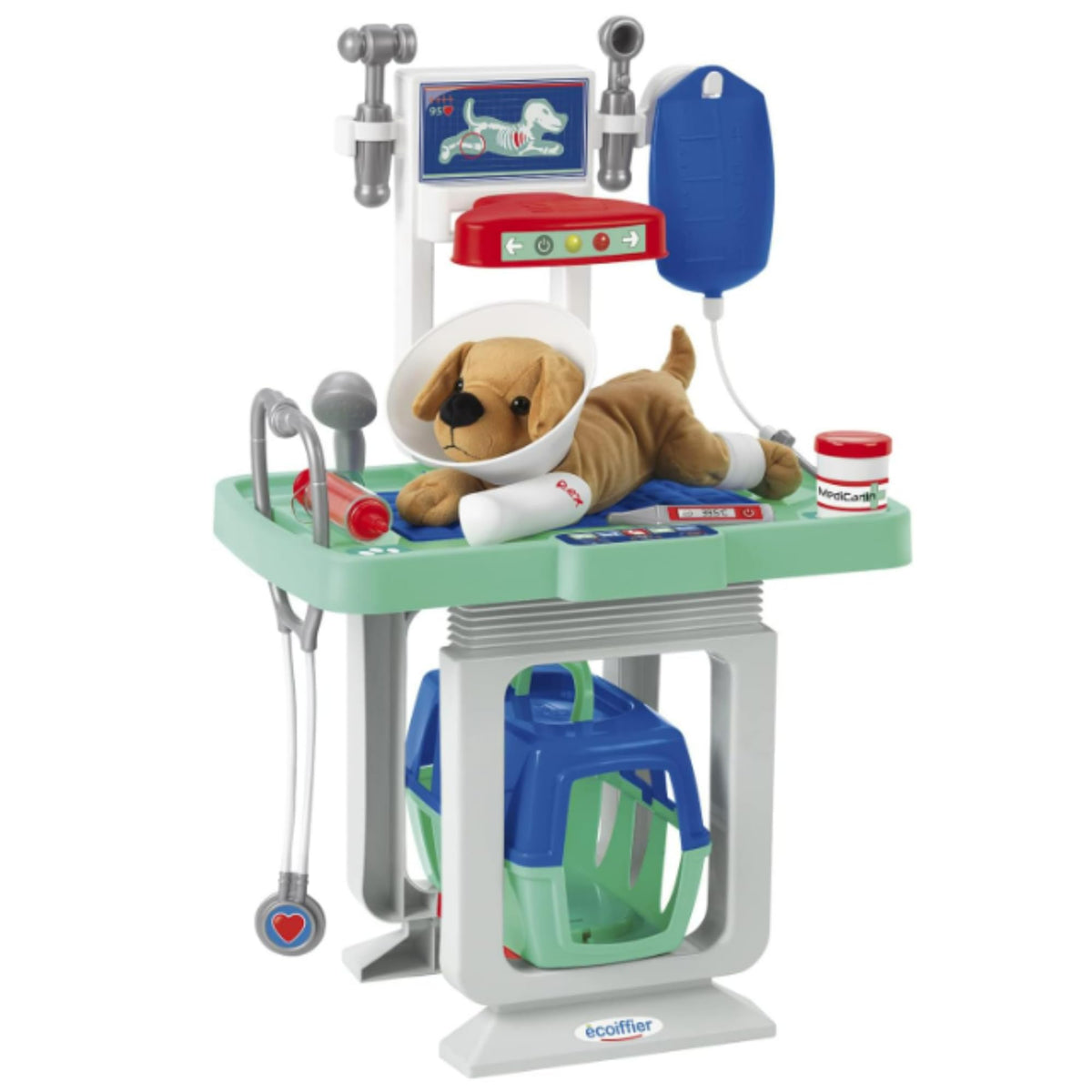 Centre vétérinaire Ecoiffier avec peluche, dès 18 mois