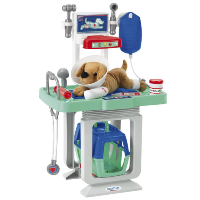 Centre vétérinaire Ecoiffier avec peluche, dès 18 mois