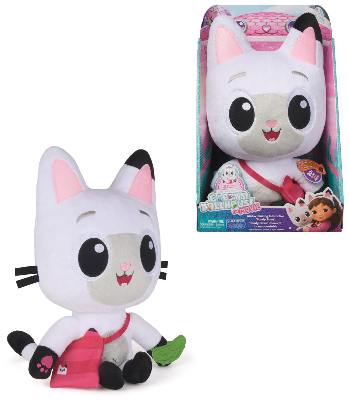 Peluche Pandy Pattes Gabby et la Maison Magique 30 cm