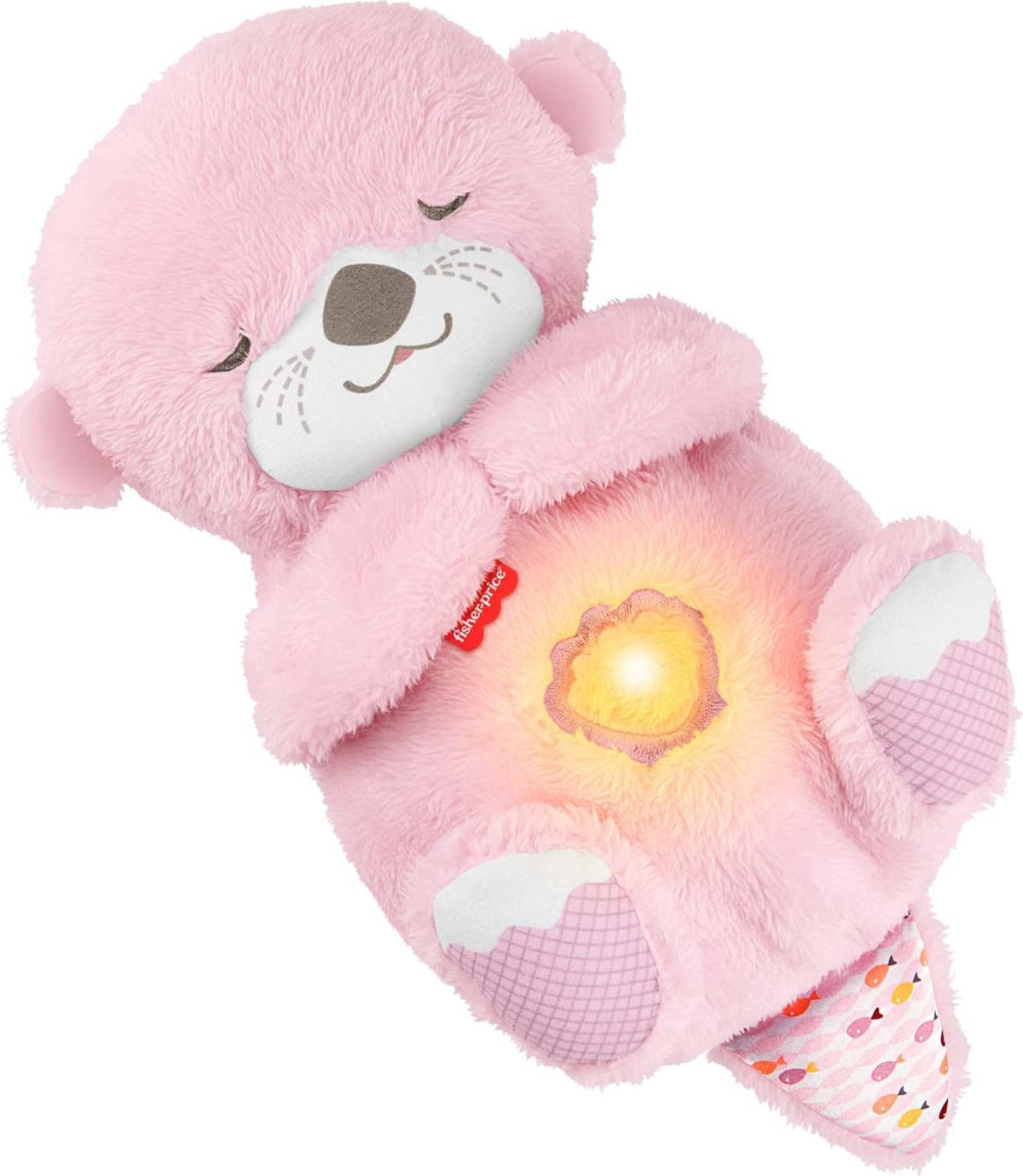 Loutre Câlins Fisher-Price rose : cadeau bébé idéal à -11%