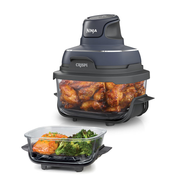 Ninja CRISPi Air Fryer 4-en-1 compact, gris – idée cadeau Noël