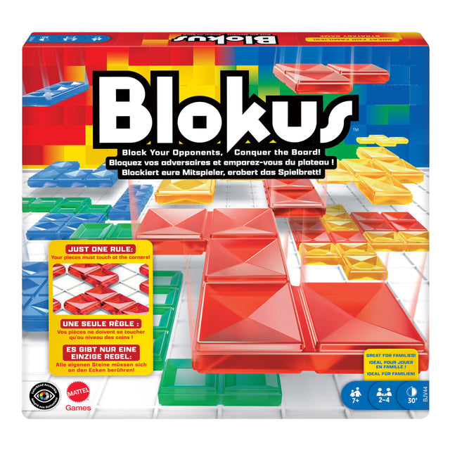 Blokus Mattel : le jeu de stratégie cadeau dès 8 ans