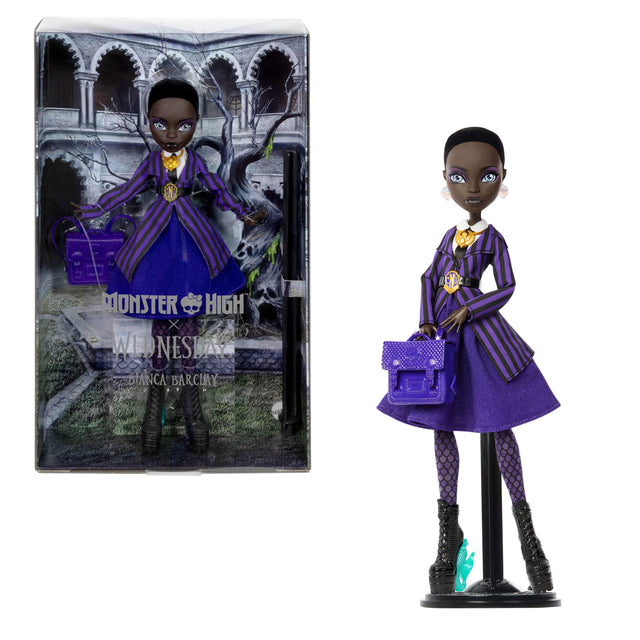 Poupée Monster High Bianca Barclay, cadeau Wednesday 4-7 ans