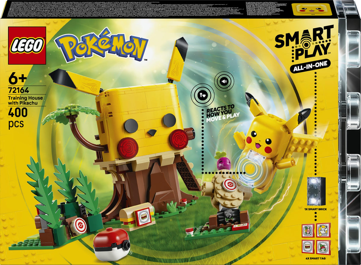 LEGO Pokémon Pikachu & cabane d'entraînement, dès 4 ans