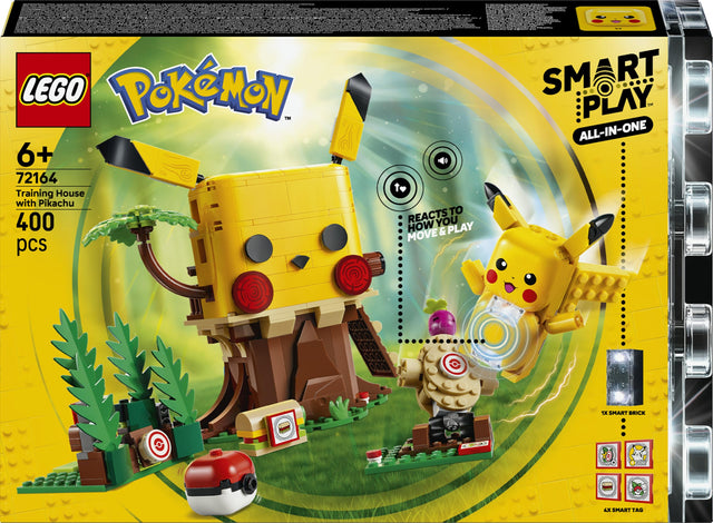 LEGO Pokémon Pikachu & cabane d'entraînement, dès 4 ans
