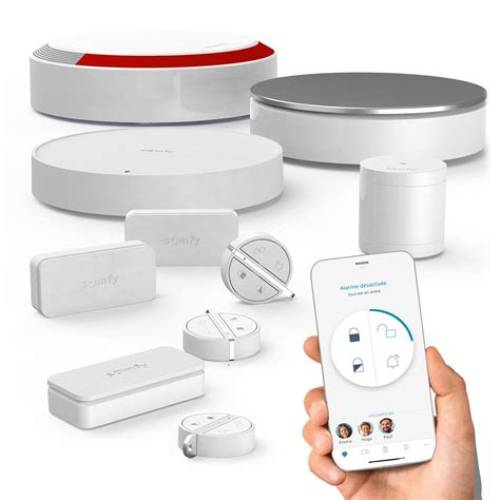 Somfy – Kit Alarme Maison Sans Fil Connectée Home Alarm Starter Pack
