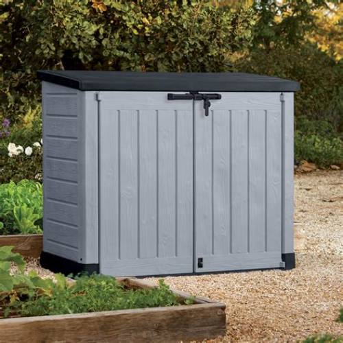 Keter – Coffre Abri de Rangement Jardin Résine Store-It-Out Max 1200L