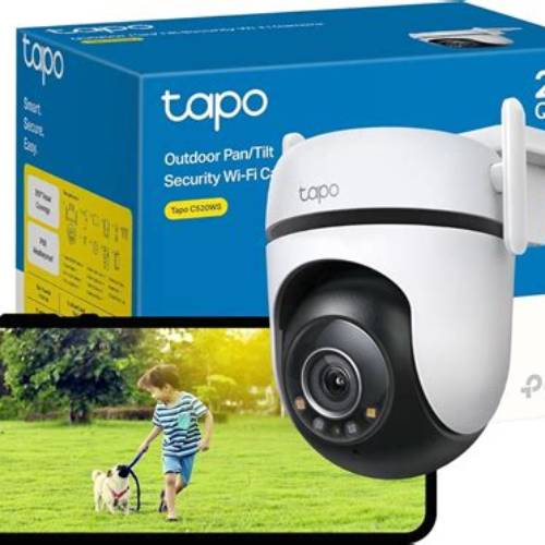 Tapo – C520WS Caméra Surveillance Wi-Fi Extérieure Motorisée 360° 2K