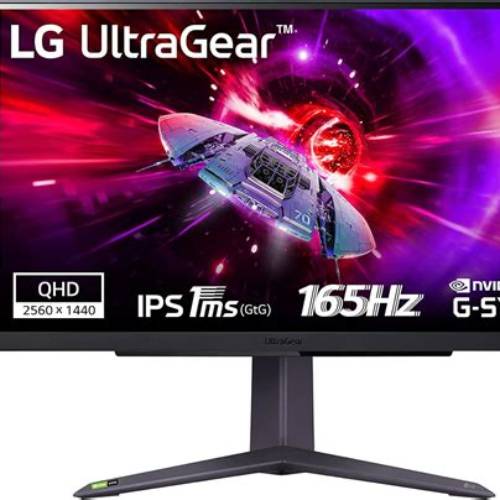 LG UltraGear – Écran PC Gaming 27 Pouces QHD IPS 180Hz 1ms (27GS75Q)