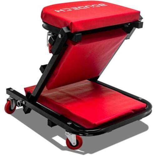 KS Tools – Chariot de Visite Mécanicien 2-en-1 Pliant en Tabouret d'Atelier