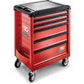 Facom – Servante d'Atelier Mobile 6 Tiroirs ROLL.6M3PF Rouge et Noir