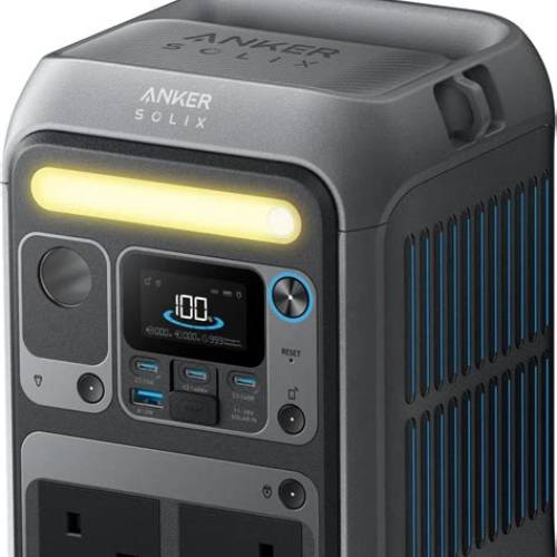 Anker – SOLIX C1000 Station d'Énergie Portable Batterie LiFePO4 1056Wh 1800W
