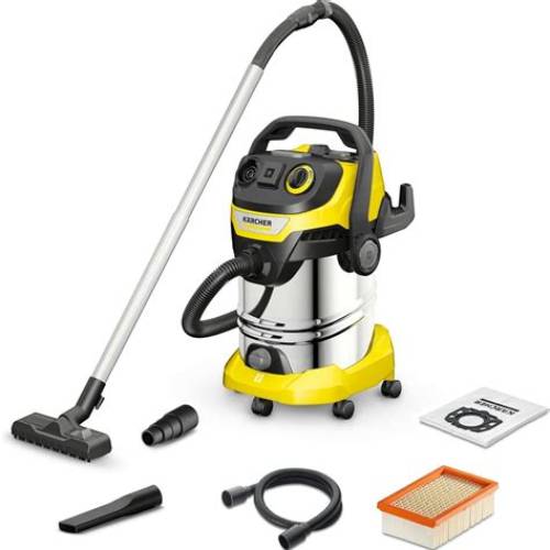 Kärcher – Aspirateur Eau et Poussières WD 6 P S V-30/8/22/T Cuve Inox 30L