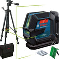 Bosch Professional – Niveau Laser Croix Vert GLL 2-15 G Chantier avec Support Universel
