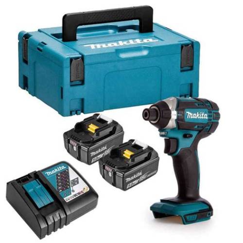 Makita – Visseuse à Chocs 18V LXT DTD152RTJ (2x Batteries 5.0Ah + Coffret Makpac)