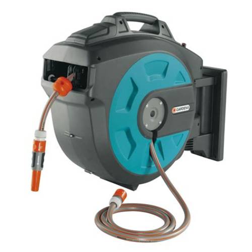 Gardena – Dévidoir Automatique Mural RollUp XL Tuyau Arrosage 35 Mètres